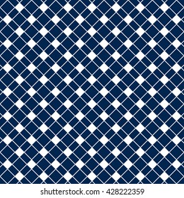 Seamless checkered background. Vector background.