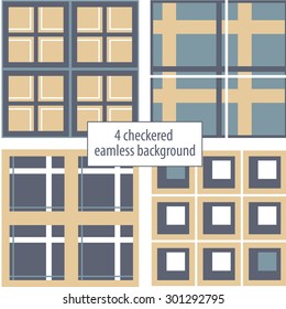 Seamless checkered backgrounds