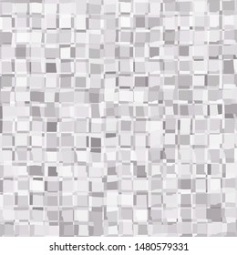 Seamless checkered camouflage. The broken squares are randomly painted in the colors of winter.