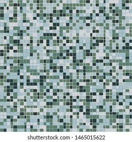 Seamless checkered camouflage. Color chaos. Fashionable texture. Oblique lines.