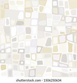 Seamless checkered camouflage. Obliquely chopped squares with angular spots. Chaos of color. Fashionable texture.