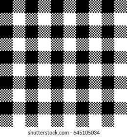 seamless checkered classic black and white,geometric shape style.
vector illustration