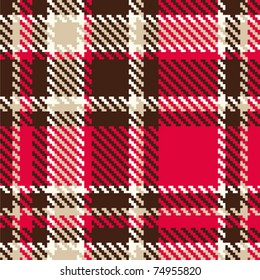 Seamless checkered pattern