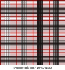 Seamless checkered pattern. Abstract geometric pattern with stripes.