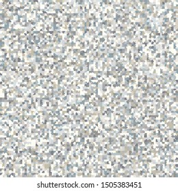 Seamless checkered pattern consisting of squares broken by curved lines. Pale harmonious color combinations.