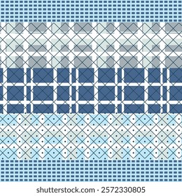 seamless checkered pattern design art work.