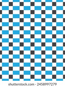 Seamless checkered pattern design. Bright checkered background. Vector illustration.