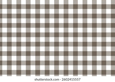A seamless checkered pattern featuring alternating solid and hatched squares arranged in a symmetrical grid. The design evokes a classic plaid style suitable for textiles and backgrounds.
