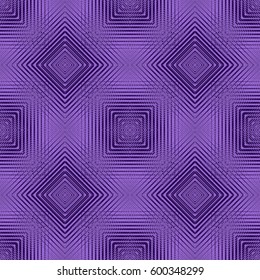 Seamless checkered pattern. Interlacing of squares. A web of fine lines.