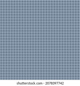 Nahtloses kartiges Muster mit trendigen Schecks aus blauem Gingham für Verpackungspapier, Kleidung, Textilien und andere Design-Projekte