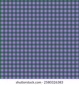 Seamless checkered pattern with trendy gingham checks for wrapping paper, clothing, textile and other design projects