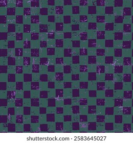 Seamless checkered pattern with trendy gingham checks for wrapping paper, clothing, textile and other design projects