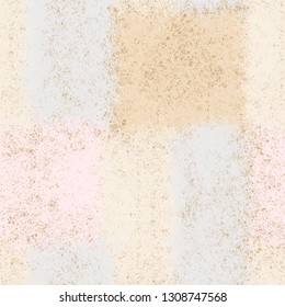 Seamless checkered pattern with weave mohair elements in pastel blue,white,pink, yellow colors