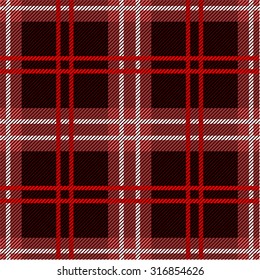 Seamless checkered plaid pattern. Black, red, brown. Backgrounds & textures shop.
