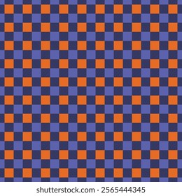  A seamless checkered plaid pattern featuring a vibrant combination of  tones. The design incorporates a herringbone texture within squares, making it perfect for textiles, fabric designs, 