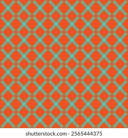  A seamless checkered plaid pattern featuring a vibrant combination of  tones. The design incorporates a herringbone texture within squares, making it perfect for textiles, fabric designs, 