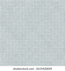 Padrão de repetição quadriculado contínuo com célula ou malha muito pequena desenhada à mão para papel de embrulho, design de superfície e outros projetos de design
