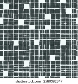 Seamless checkered repeating pattern for wrapping paper, surface design and other design projects in futuristic aesthetics and retro futurism