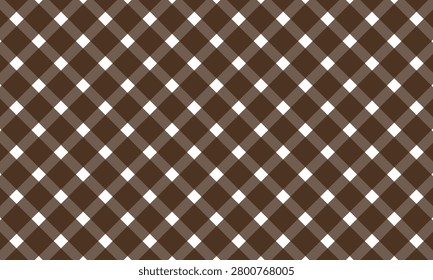 Seamless checkered textile pattern inspired by rustic tablecloth and farmhouse decor.