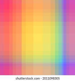 Seamless checkered texture. Abstract tiled geometric pattern for design. Rainbow colors