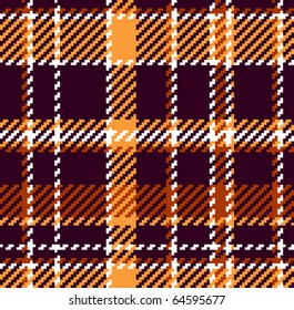 Seamless checkered vector pattern