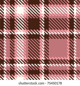 Seamless checkered vector pattern