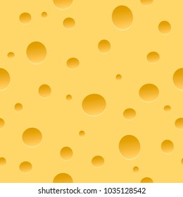 Seamless cheese pattern. This creativity will bring success in your business project. Vector illustration