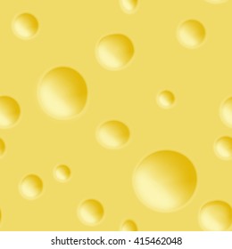 Seamless cheese pattern. Cheese vector. Cheese background. Yellow pattern. Design element for wallpapers, web site background, restaurant menu, cheese flavour food ads, scrapbooking, fabric print etc