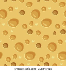 Seamless cheese texture vector illustration