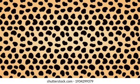 Seamless cheetah skin pattern vector illustration. Animal skin pattern. Jaguar spot pattern, leopard skin pattern, cougar skin vector. For any graphic design use, wallpaper, fabric or textile, and rug