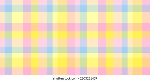 Seamless chequered colorful pattern. Checkered geometric design. Multicolored texture of shirt. Print for banners, flyers, shirts and textiles svg