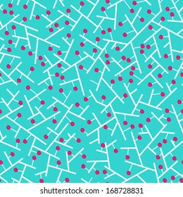 Seamless Cherry Pattern 