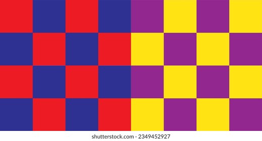 Seamless chess square grid pattern for background.