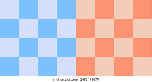 Seamless chess square grid pattern for background.