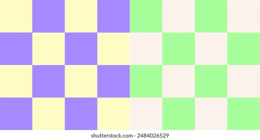 Seamless chess square grid pattern for background.