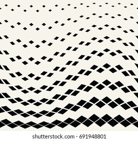 seamless chevron geometric squares vector pattern