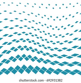 seamless chevron geometric squares vector pattern