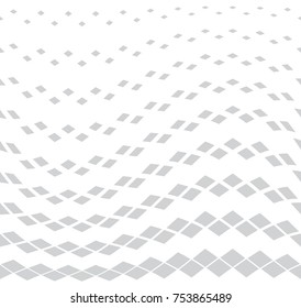 seamless chevron geometric squares vector pattern