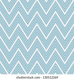 Seamless chevron pattern in retro style. Can be used to fabric design, wallpaper, decorative paper, scrapbook albums, web design, etc. Swatches of seamless pattern included in the file.