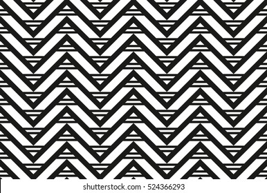 seamless chevron pattern without corners.