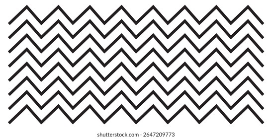Seamless chevron patterns. Abstract background stripped in black and white
