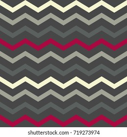 Seamless Chevron Zigzag Pattern Vector