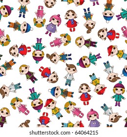 seamless child pattern