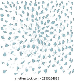 Seamless childish pattern with fairy flowers. Creative kids city texture for fabric, wrapping, textile, wallpaper, apparel. Seamless pattern with creative decorative flowers in scandinavian style.