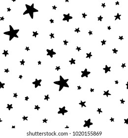 Seamless childish pattern. Vector kids background with hand drawn elements. Design for prints, shirts and posters.