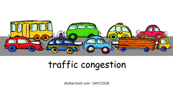 Seamless children's background Transportation. Vector