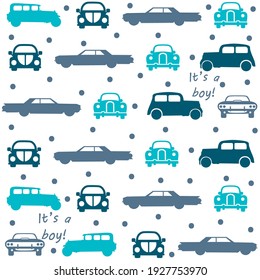 seamless children's pattern boys, typewriters for backgrounds,  clothing
