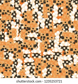 Seamless children's pattern created on the basis of rounded squares.