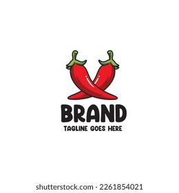 vector de diseño de logotipo chill sin inconvenientes