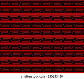 Seamless Chinese Background spiral geometry cross line